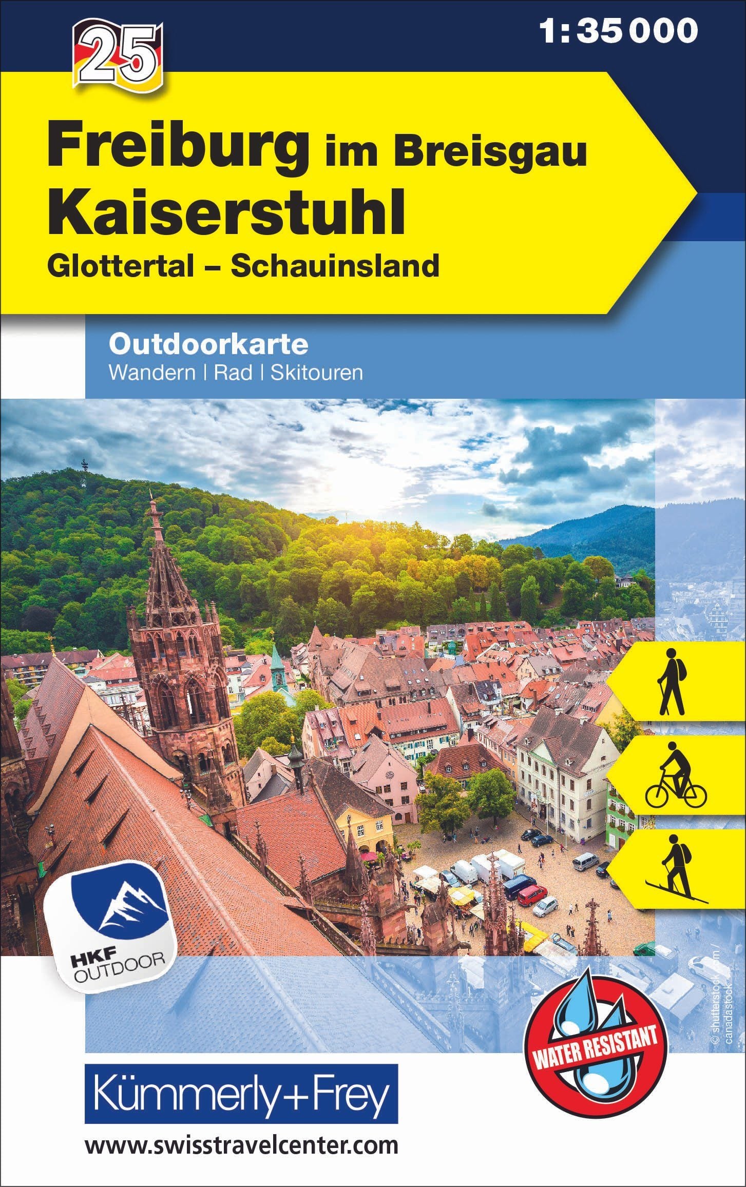 Outdoor Map # WK.25 - Freiburg im Breigau, Kaiserstuhl (Germany