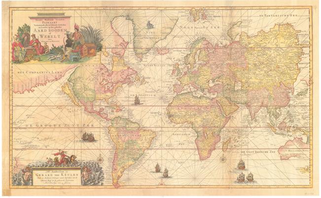 Laminated Giant Wall Map - Environmental World - 198 x 123 cm, with  Aluminum Profiles | Maps International