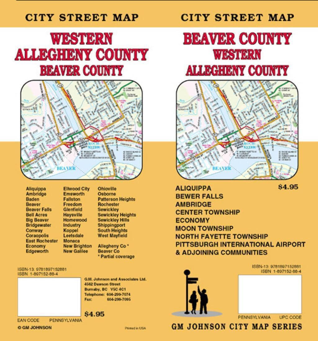 beaver county maps with townships