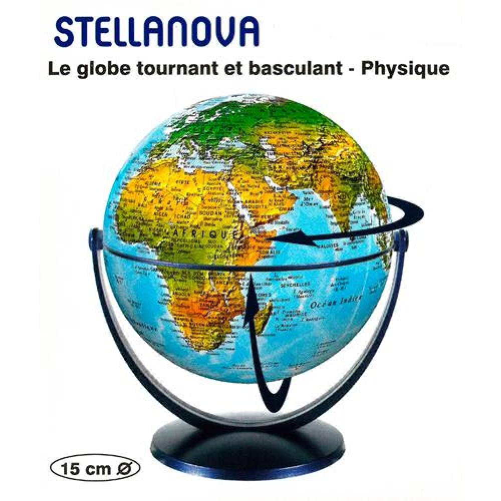 Globe tournant 14 cm 19 cm Out of The Blue