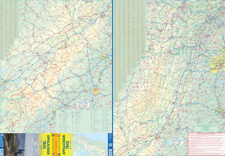 Travel map - Appalachian Trail (USA) | ITM