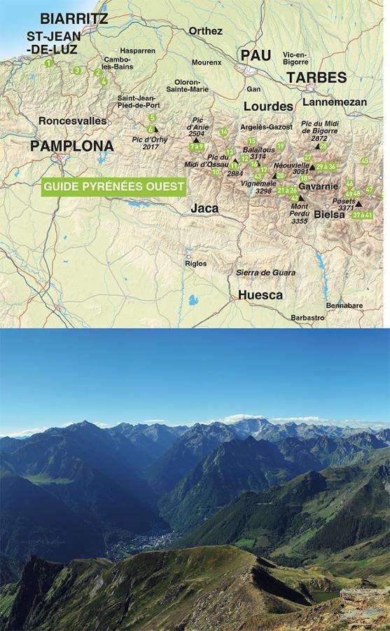 Hiking guide - Western Pyrenees - 50 peaks from the Basque Country to Luchonnais | Rando Editions