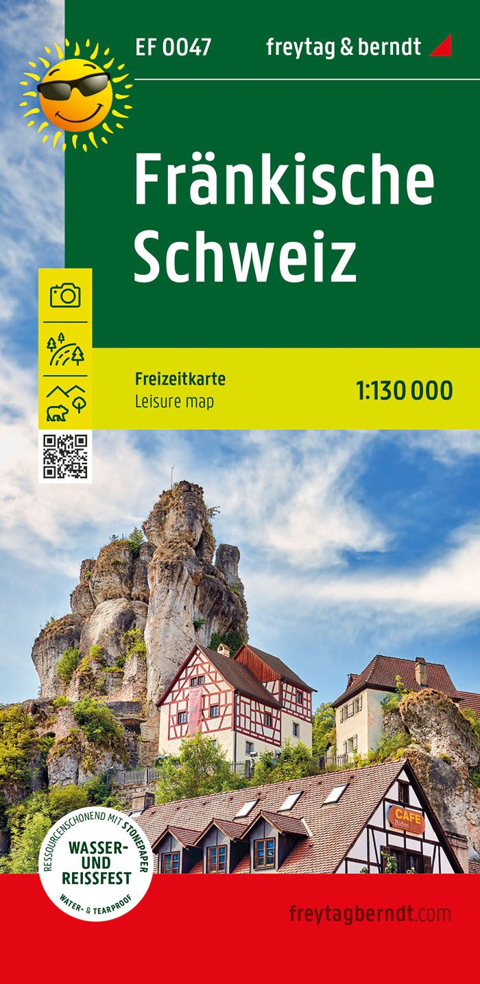 Carte de loisirs - Fränkische Schweiz | Freytag & Berndt