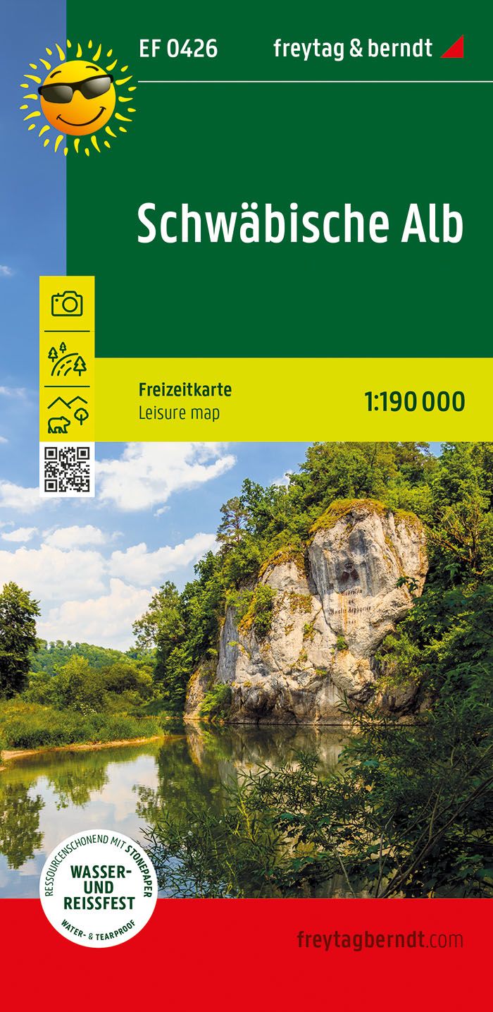 Carte de loisirs - Schwäbische Alb | Freytag & Berndt