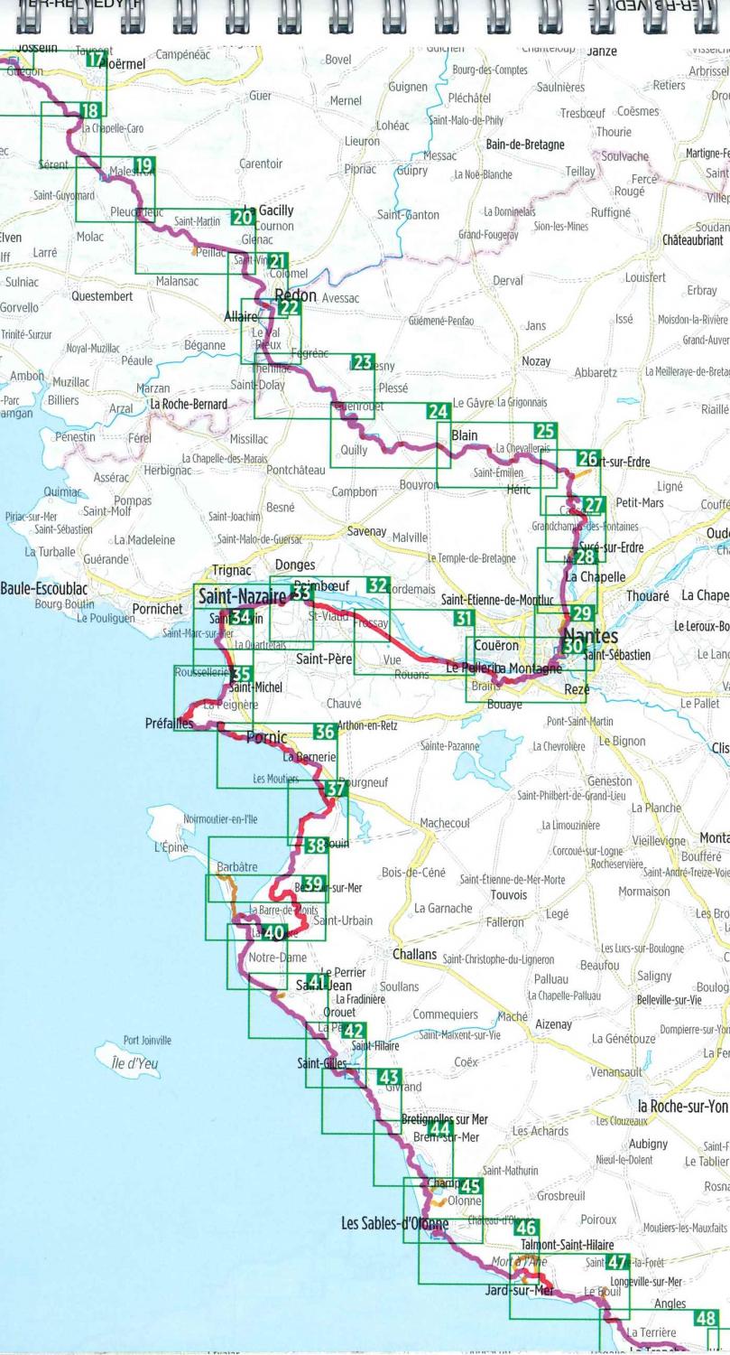 Cycling guide - La Vélodyssée: The Atlantic from Roscoff to Hendaye on EuroVelo 1 | Bikeline