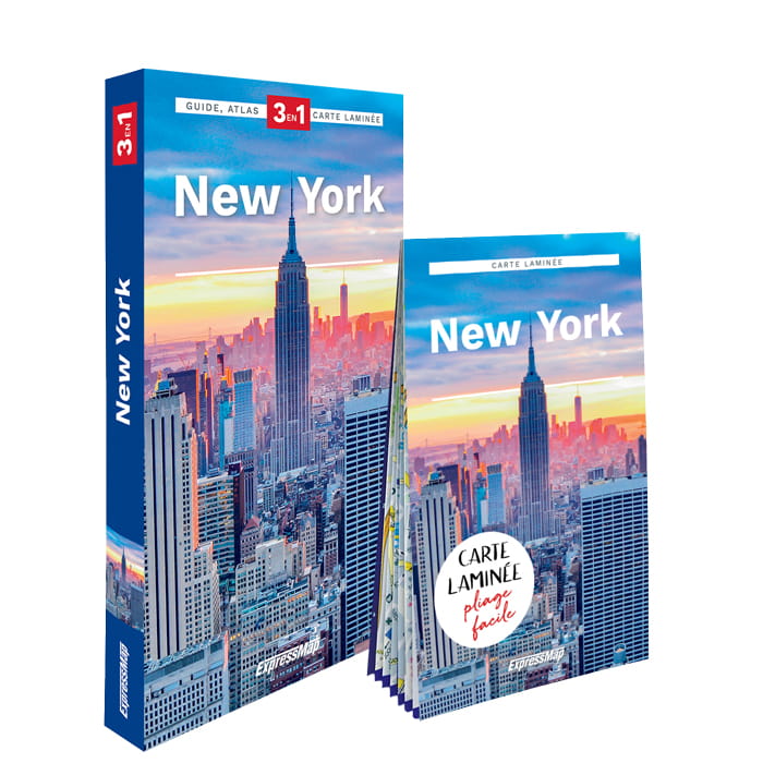 Guide, Atlas &amp; road map - New York | Express Map