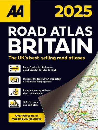Atlas routier - Royaume-Uni 2025 | AA Publishing atlas AA Publishing 