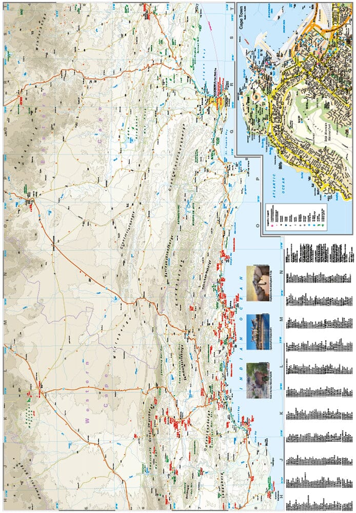 Carte routière - Région du Cap (Afrique du Sud) | Reise Know How carte pliée Reise Know-How 