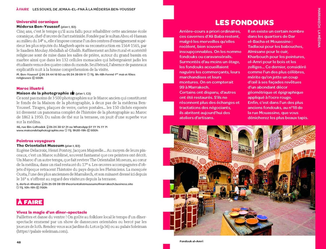 Géoguide (coups de coeur) - Marrakech et Essaouira - Édition 2024 | Gallimard guide de voyage Gallimard 