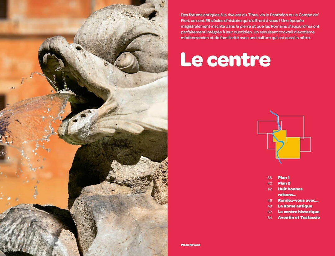 Géoguide (coups de coeur) - Rome - Édition 2024| Gallimard guide de voyage Gallimard 