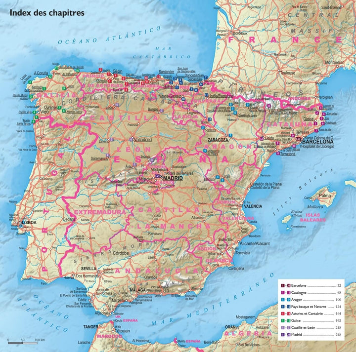 Guide, Atlas & carte routière - Espagne du Nord | Express Map guide de voyage Express Map 