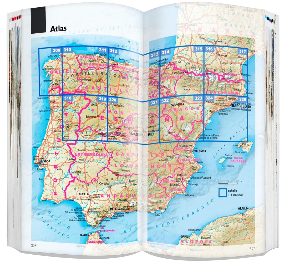 Guide, Atlas & carte routière - Espagne du Nord | Express Map guide de voyage Express Map 