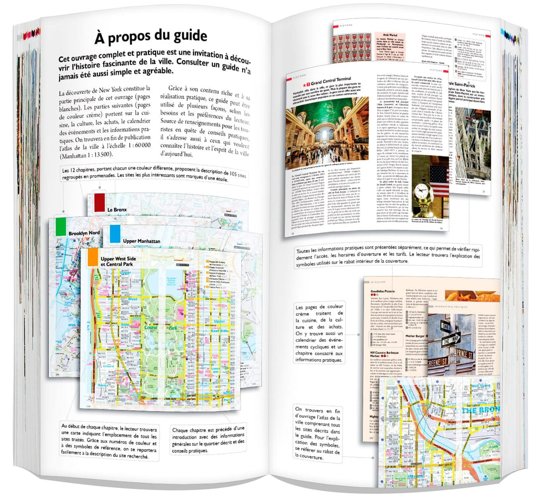 Guide, Atlas & carte routière - New York | Express Map guide de voyage Express Map 