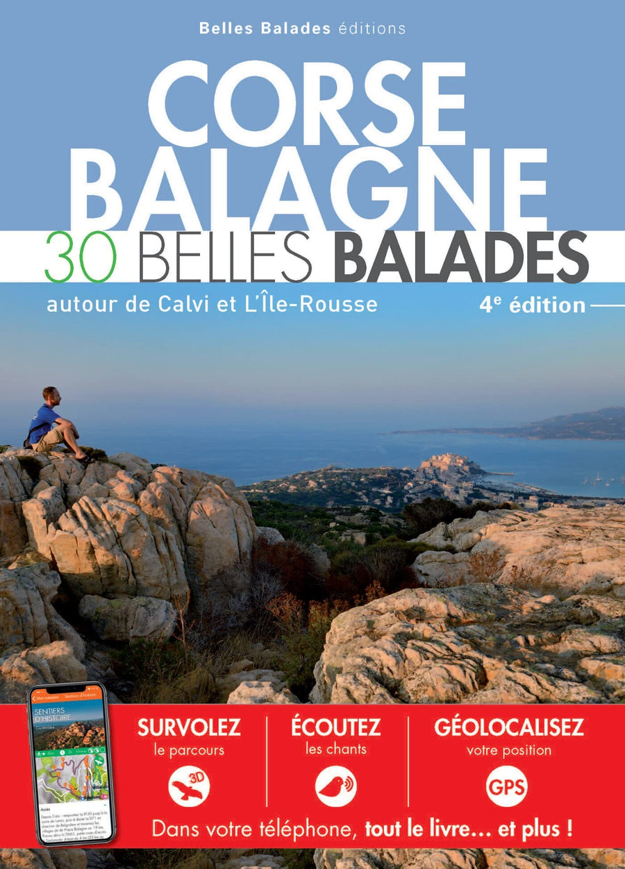 Guide de balades - Corse Balagne, 30 belles balades - Édition 2023 | Belles Balades Editions guide de randonnée Belles Balades éditions 