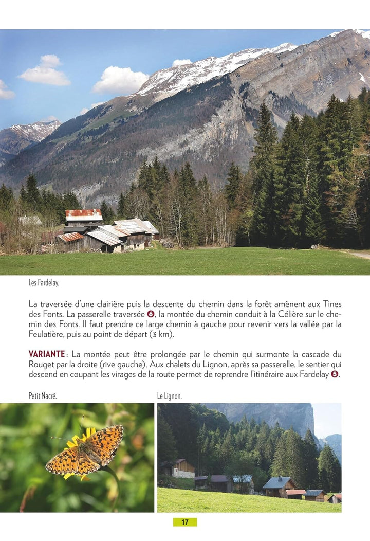 Guide de balades - Haut-Giffre : Autour de Samoëns, Sixt-Fer-à-Cheval, Verchaix, Morillon | Glénat - P'tit Crapahut guide de randonnée Glénat 