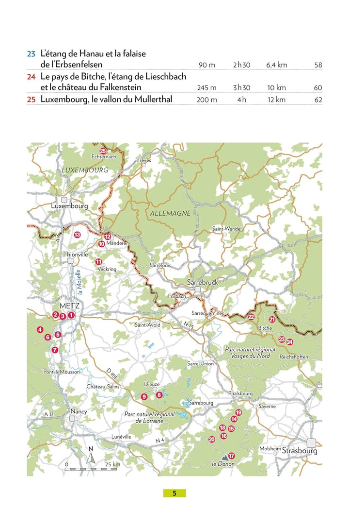 Guide de balades - Moselle | Glénat - P'tit Crapahut guide de randonnée Glénat 