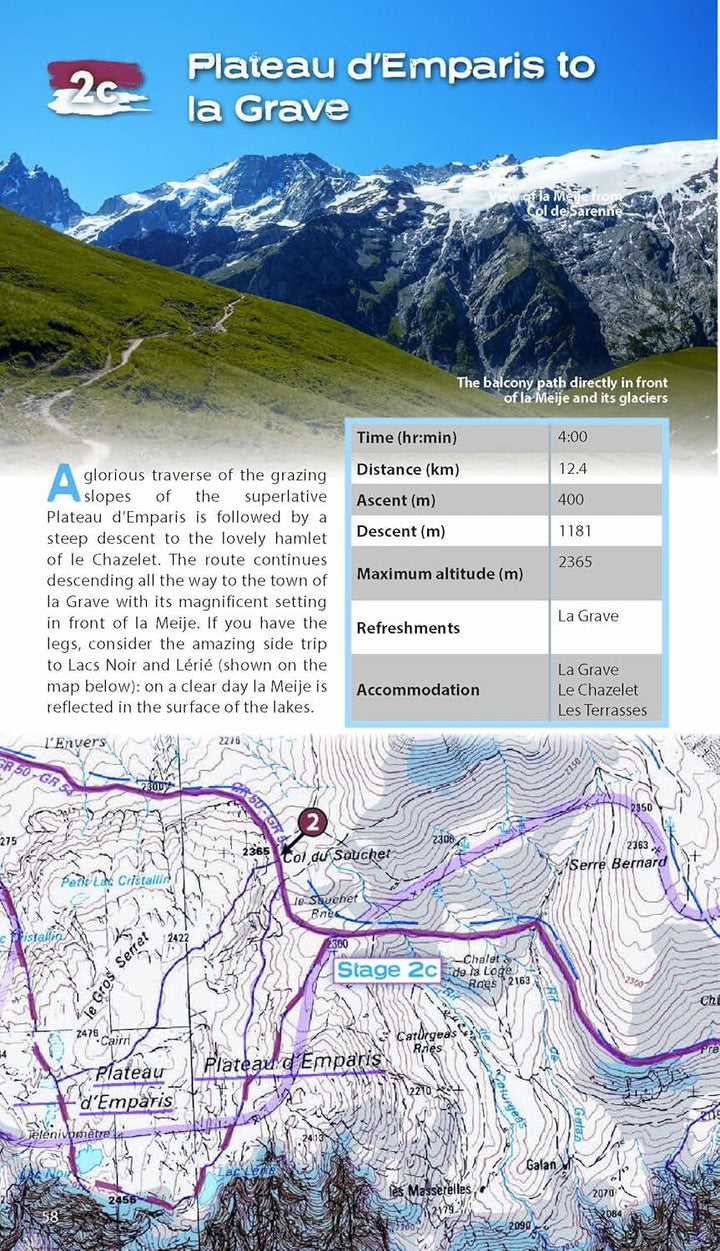 Guide de randonnée (en anglais) - Tour of the Ecrins National Park | Knife Edge Outdoor guide de randonnée Knife Edge Outdoor 