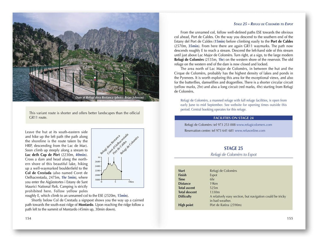 Guide de randonnées (en anglais) - GR11 Trail, The Traverse of the Spanish Pyrenees | Cicerone guide de randonnée Cicerone 