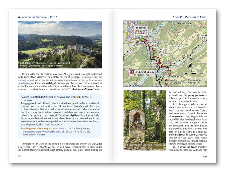 Guide de randonnées (en anglais) - Via Francigena : Canterbury to Lausanne, Part 1 | Cicerone guide de randonnée Cicerone 