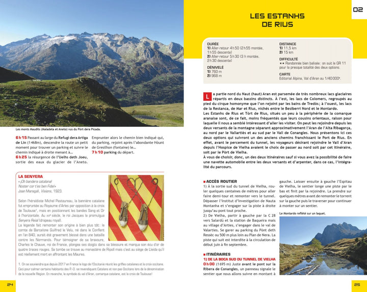 Guide de randonnées - Pyrénées Catalanes, les plus belles randonnées | Rando Editions guide de randonnée Rando Editions 