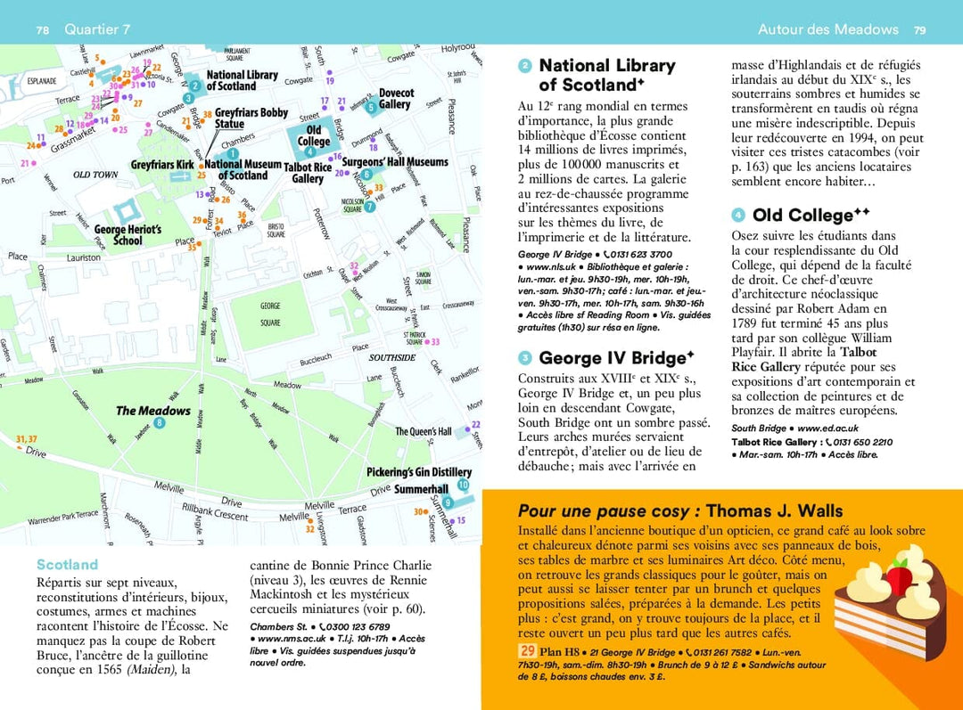 Guide de voyage de poche - Un Grand Week-end à Edimbourg - Édition 2023 | Hachette guide petit format Hachette 