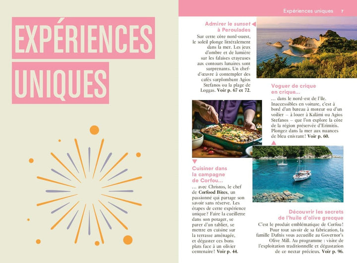 Guide de voyage de poche - Un Grand Week-end : Corfou, Paxos et Antipaxos - Édition 2024 | Hachette guide de voyage Hachette 