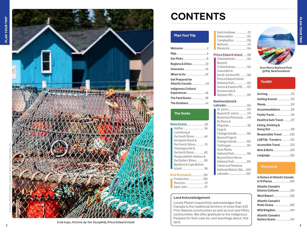 Guide de voyage (en anglais) - Atlantic Canada (Nova Scotia, New Brunswick, Prince Edward Island, Labrador & Newfoundland) | Lonely Planet guide de voyage Lonely Planet EN 