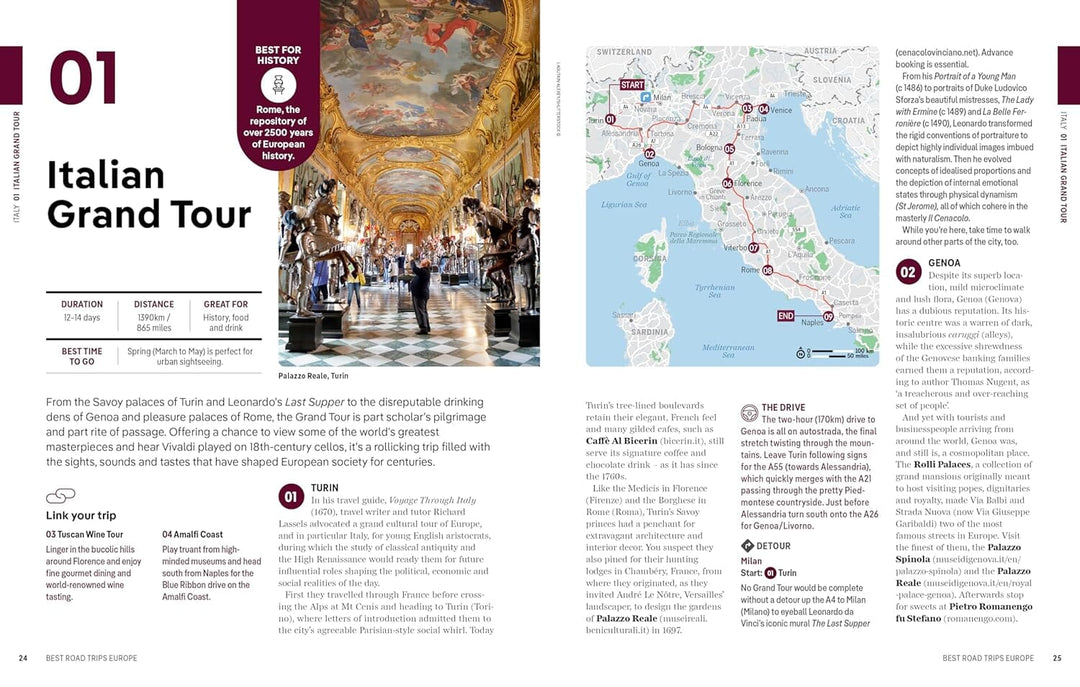 Guide de voyage (en anglais) - Europe's Best Road Trips - Édition 2024 | Lonely Planet guide de voyage Lonely Planet EN 