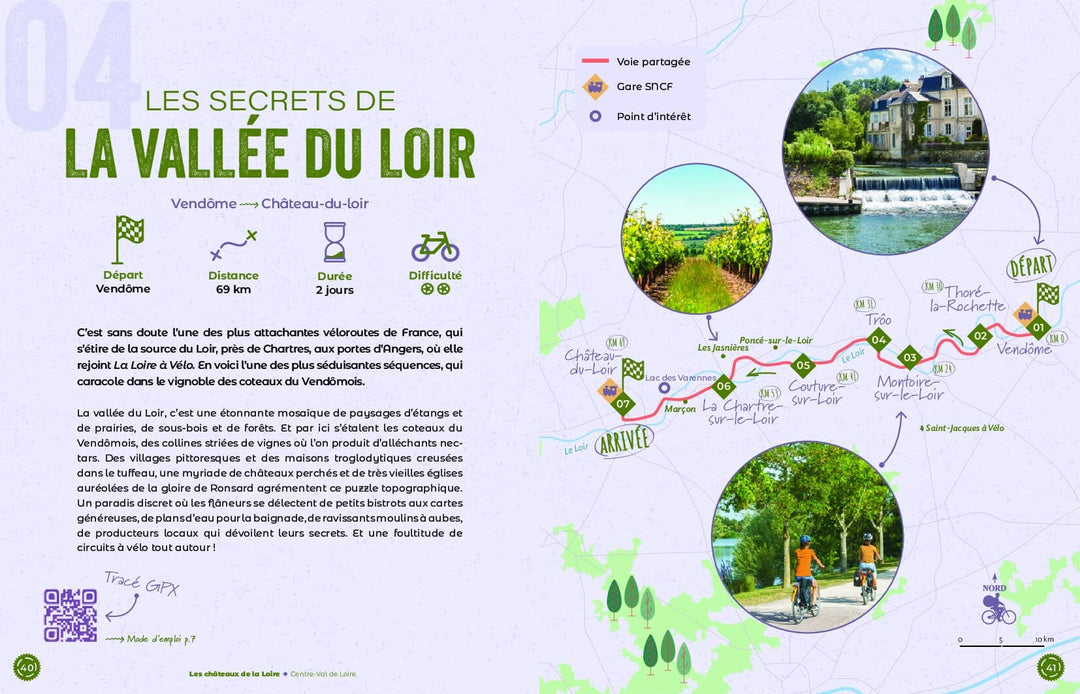 Guide du Routard - Châteaux de la Loire à vélo | Hachette guide de voyage Hachette 