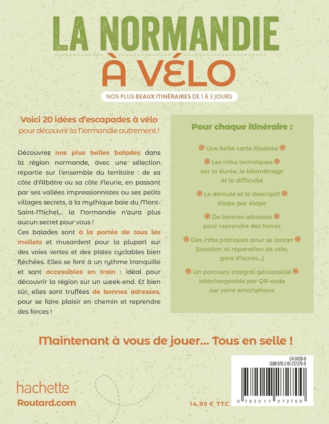 Guide du Routard - Normandie à vélo | Hachette guide de voyage Hachette 