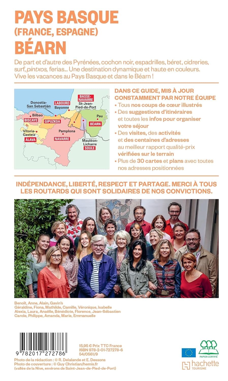 Guide du Routard - Pays Basque, Béarn 2024/25 | Hachette guide de voyage Hachette 