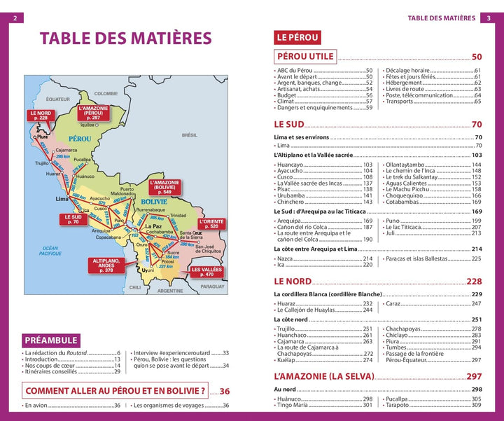 Guide du Routard - Pérou 2024/25 | Hachette guide de voyage Hachette 