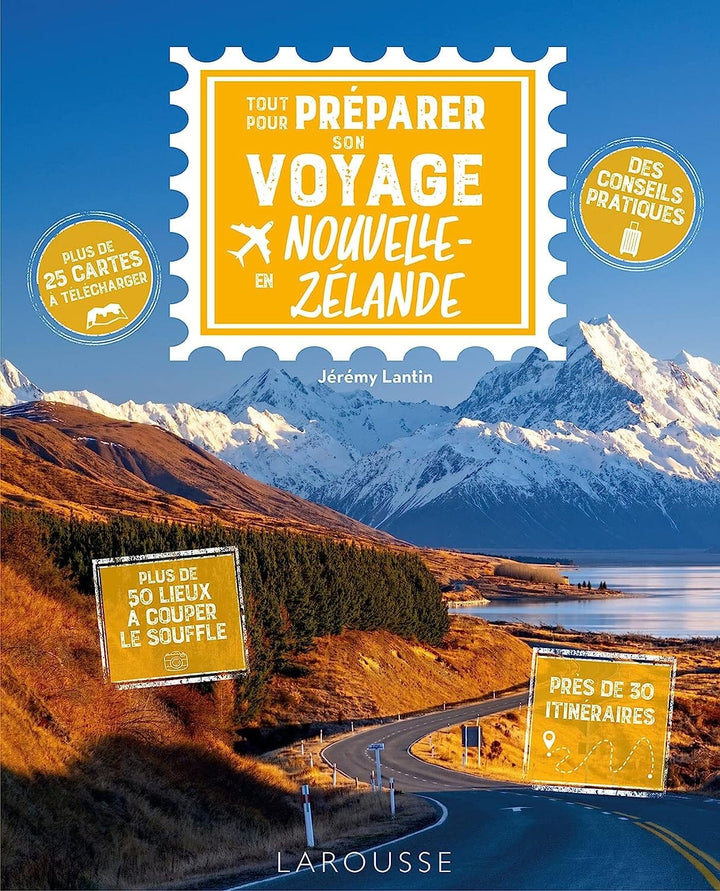 Guide pratique - Tout pour préparer son voyage en Nouvelle-Zélande beau livre Dilibel 