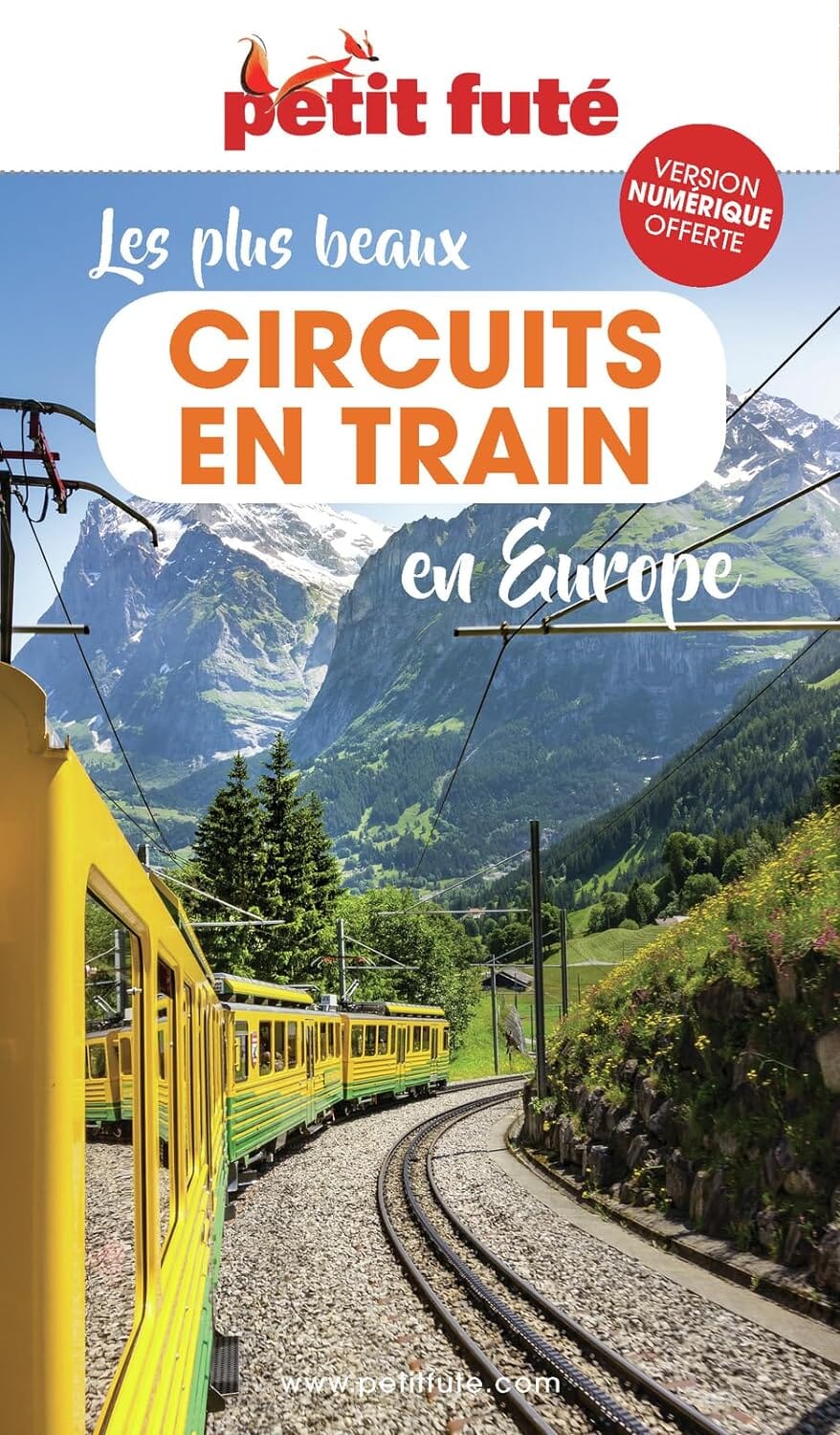 Guide touristique - Europe , Les plus beaux circuits en train en 2024 | Petit Futé guide de voyage Petit Futé 