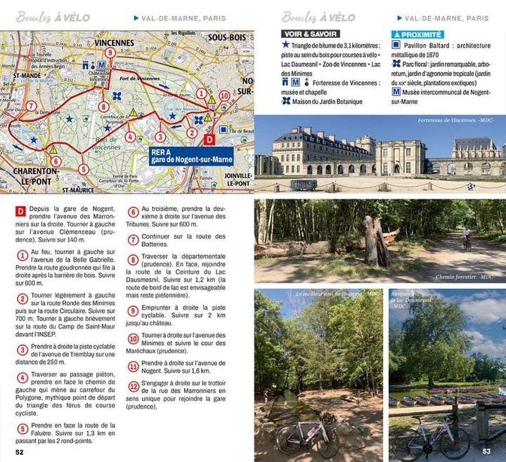 Guide vélo - Boucles à vélo : Ile-de-France | Chamina guide vélo Chamina 