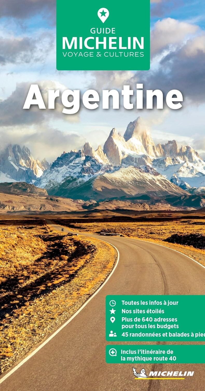 Guide Vert - Argentine - Édition 2024 | Michelin guide de voyage Michelin 