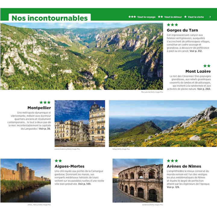 Guide Vert - Languedoc, Gorges du Tarn, Cévennes - Édition 2024 | Michelin guide de voyage Michelin 