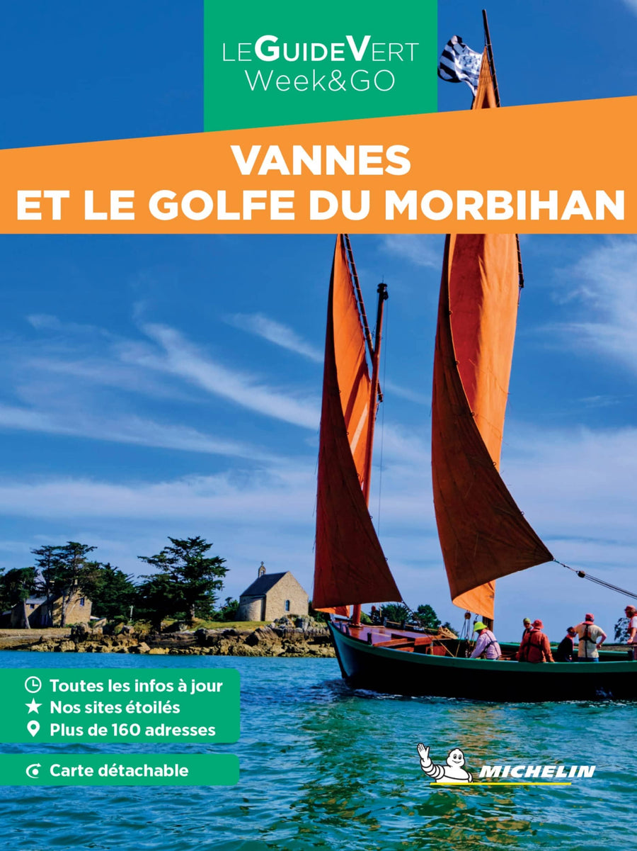 Guide Vert Week & GO - Vannes et le Golfe du Morbihan | Michelin guide petit format Michelin 