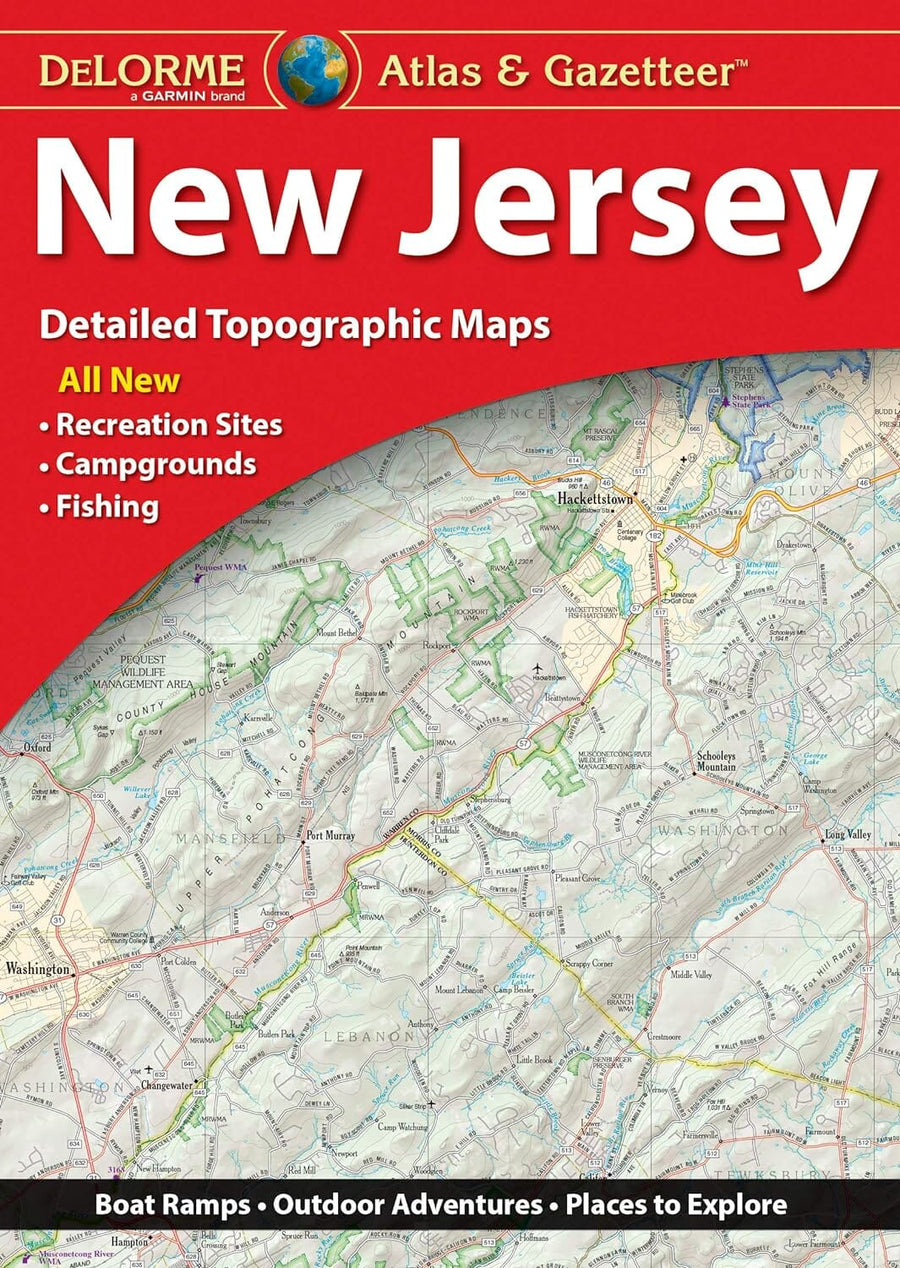 New Jersey Atlas & Gazetteer | DeLorme atlas DeLorme 