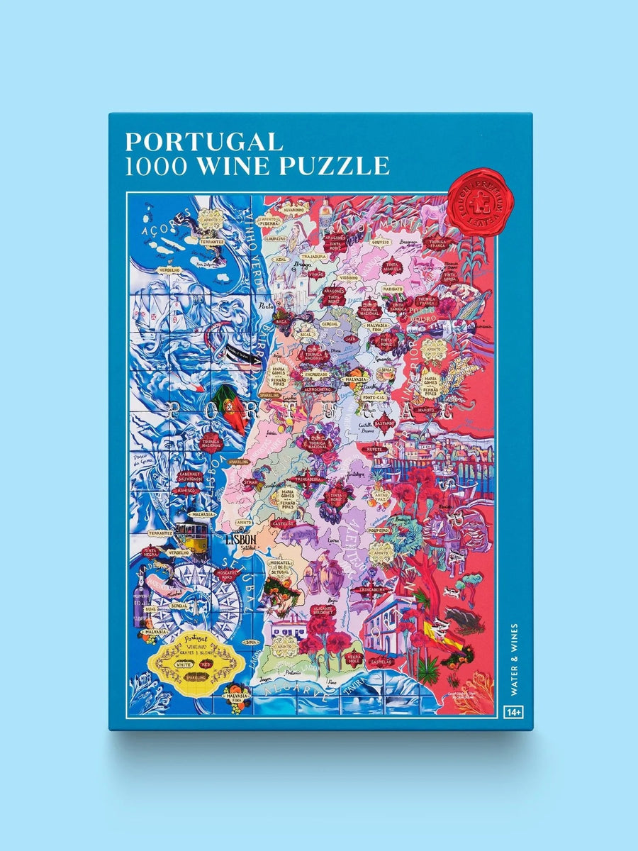 Puzzle de 1000 pièces - Les vins du Portugal (48 x 68 cm) puzzle Water & Wines 