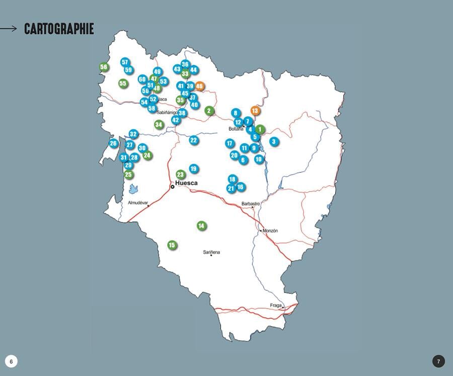 Topoguide cyclo - Aragon (Espagne), 61 itinéraires VTT | VTOPO guide vélo VTOPO 