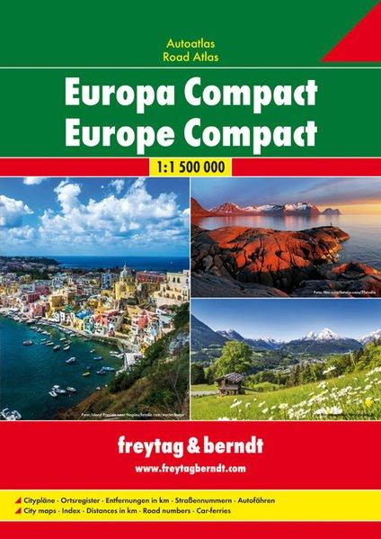 Atlas routier - Europe (compact) | Freytag & Berndt atlas Freytag & Berndt 