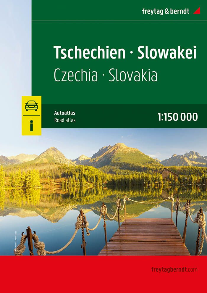 Atlas routier - République Tchèque & Slovaque | Freytag & Berndt atlas Freytag & Berndt 