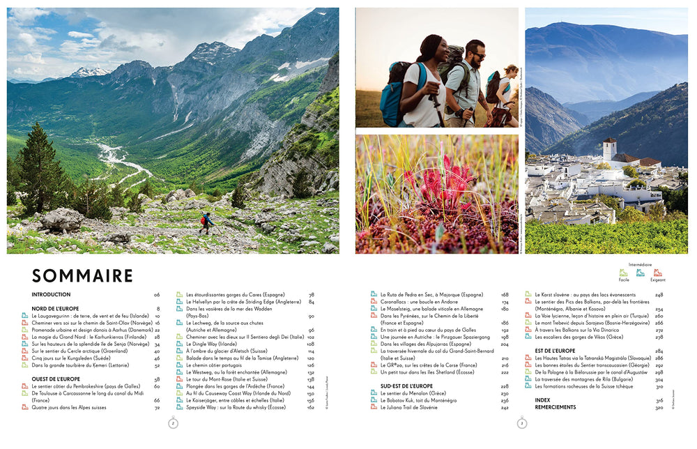 Beau livre - Treks en Europe - Édition 2021 | Lonely Planet guide pratique Lonely Planet 