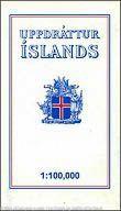 Carte de randonnée Islande - Utherad 103 | Ferdakort - atlaskort carte pliée Ferdakort 