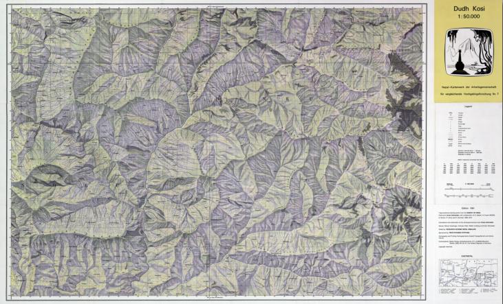 Carte de randonnée n° 07 - Dudh Kosi (Népal) | Nelles Verlag carte pliée Nelles Verlag 