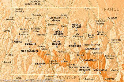 Carte de randonnée du Béarn (Pyrénées), n°3 | Rando Editions - La Compagnie des Cartes