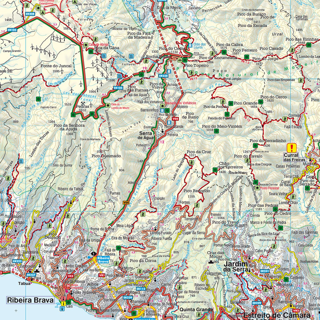 Carte détaillée - Madère (Portugal) | Freytag & Berndt carte pliée Freytag & Berndt 