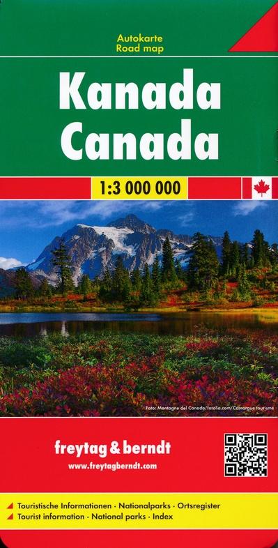 Carte du Canada | Freytag & Berndt - La Compagnie des Cartes