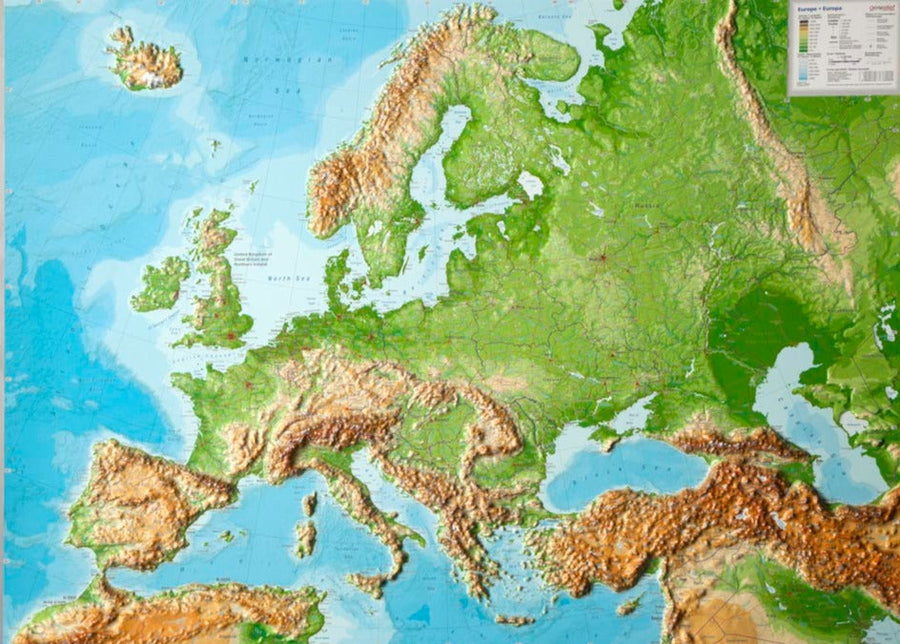 Cartes France, Europe, Pays et Monde Murales